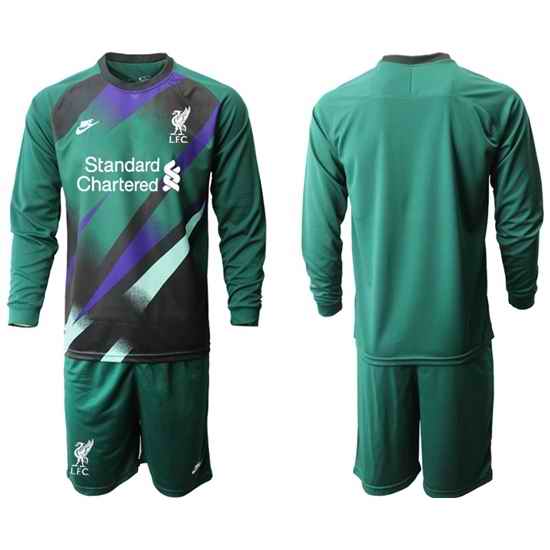 Men Liverpool Long Sleeve Soccer Jerseys 524